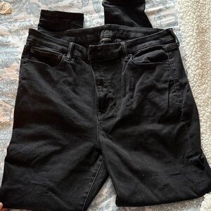 American Eagle Outfitters High-Rise Black Jeans